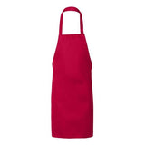 Q-Tees Butcher Apron - Q-Tees Q2010 Q-Tees Red One Size