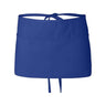 Q-Tees Waist Apron with Pockets - Q-Tees Q2115 Q-Tees Royal One Size