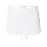 Q-Tees Waist Apron with Pockets - Q-Tees Q2115 Q-Tees White One Size