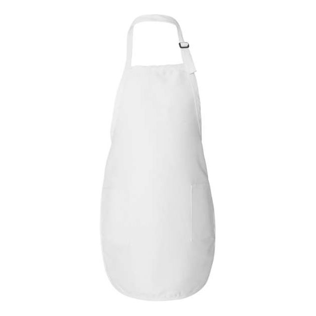 Q-Tees Full-Length Apron with Pockets - Q-Tees Q4350 Q-Tees