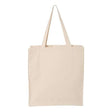 Q-Tees 14L Shopping Bag - Q-Tees Q125300 Q-Tees Natural One Size