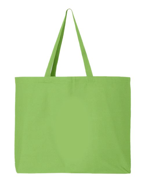 Q-Tees 25L Jumbo Tote - Q-Tees Q600 Q-Tees Lime One Size