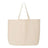 Q-Tees 25L Jumbo Tote - Q-Tees Q600 Q-Tees Natural One Size