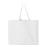 Q-Tees 25L Jumbo Tote - Q-Tees Q600 Q-Tees White One Size