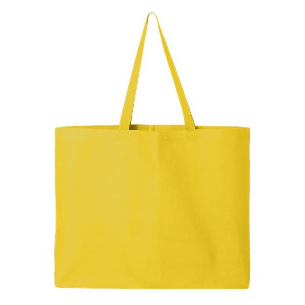 Q-Tees 25L Jumbo Tote - Q-Tees Q600 Q-Tees Yellow One Size