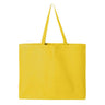 Q-Tees 25L Jumbo Tote - Q-Tees Q600 Q-Tees Yellow One Size