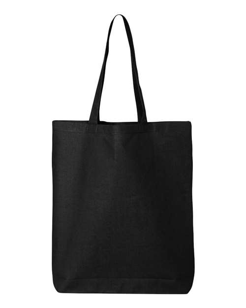 Q-Tees 12L Economical Tote - Q-Tees QTBG Q-Tees Black One Size