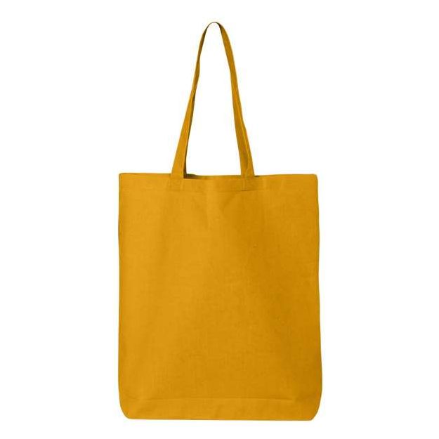 Q-Tees 12L Economical Tote - Q-Tees QTBG Q-Tees Gold One Size