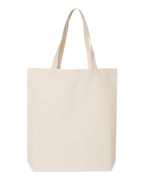 Q-Tees 12L Economical Tote - Q-Tees QTBG Q-Tees Natural One Size