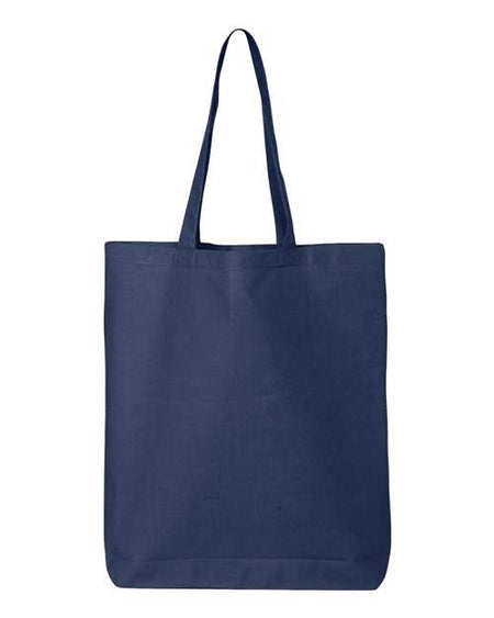 Q-Tees 12L Economical Tote - Q-Tees QTBG Q-Tees Navy One Size