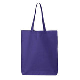 Q-Tees 12L Economical Tote - Q-Tees QTBG Q-Tees Purple One Size