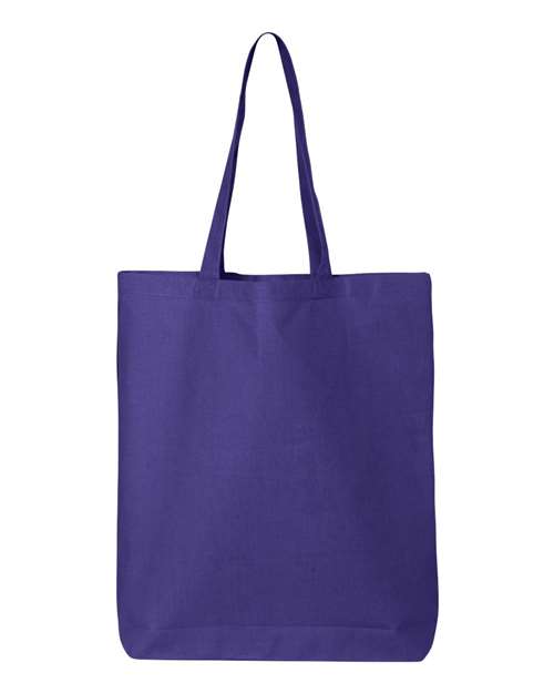 Q-Tees 12L Economical Tote - Q-Tees QTBG Q-Tees Purple One Size