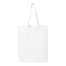 Q-Tees 12L Economical Tote - Q-Tees QTBG Q-Tees White One Size