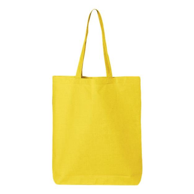 Q-Tees 12L Economical Tote - Q-Tees QTBG Q-Tees Yellow One Size