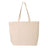 Q-Tees 25L Zippered Tote - Q-Tees Q611 Q-Tees Natural One Size