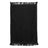 Q-Tees Fringed Fingertip Towel - Q-Tees T100 Q-Tees Black One Size