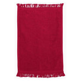Q-Tees Fringed Fingertip Towel - Q-Tees T100 Q-Tees
