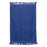 Q-Tees Fringed Fingertip Towel - Q-Tees T100 Q-Tees Royal One Size