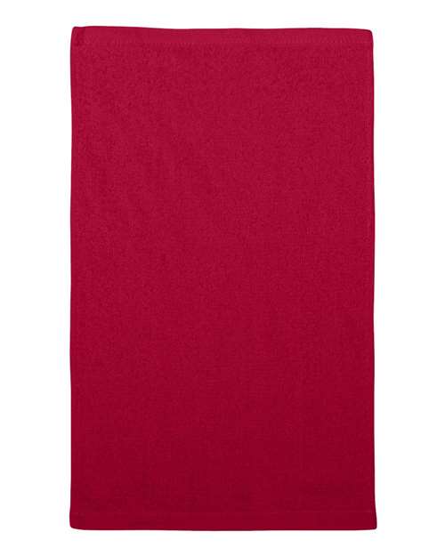 Q-Tees Budget Rally Towel - Q-Tees T18 Q-Tees Red One Size