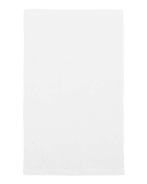 Q-Tees Budget Rally Towel - Q-Tees T18 Q-Tees White One Size