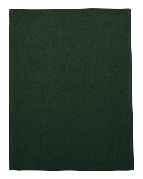 Q-Tees Hemmed Fingertip Towel - Q-Tees T600 Q-Tees Forest One Size