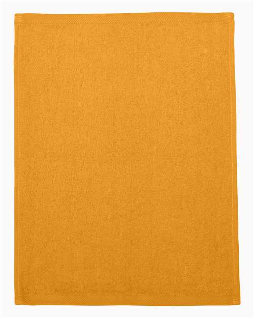 Q-Tees Hemmed Fingertip Towel - Q-Tees T600 Q-Tees Gold One Size