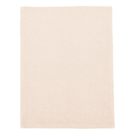 Q-Tees Hemmed Fingertip Towel - Q-Tees T600 Q-Tees Natural One Size