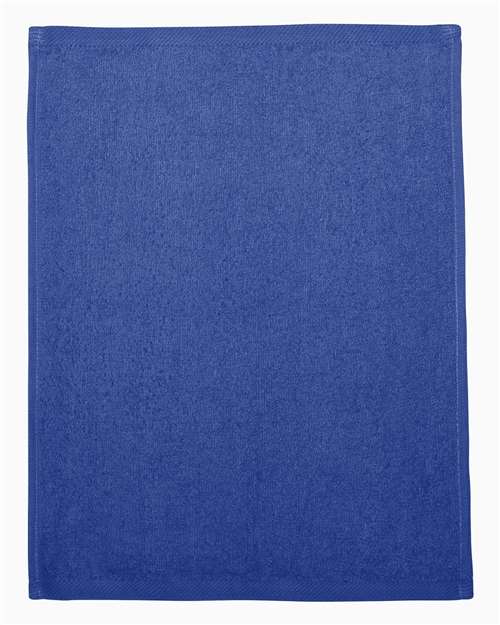 Q-Tees Hemmed Fingertip Towel - Q-Tees T600 Q-Tees Royal One Size