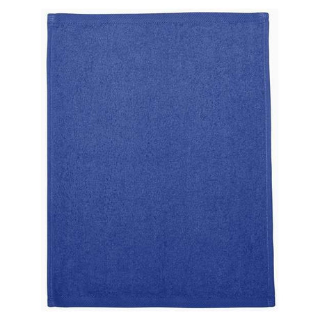 Q-Tees Hemmed Fingertip Towel - Q-Tees T600 Q-Tees Royal One Size
