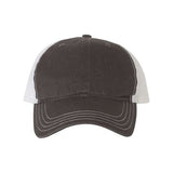 Richardson Garment-Washed Trucker Cap - Richardson 111 Richardson Charcoal/ White Adjustable