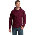 Mens Ultimate Pullover Hooded Sweatshirt Joe's USA Small Maroon