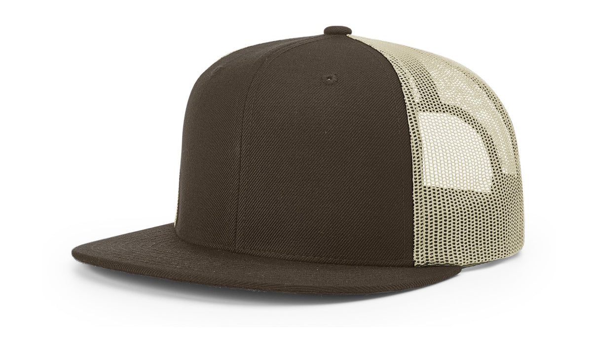 Richardson Wool Blend Flat Bill Trucker Cap - Richardson 511 Richardson