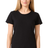 Royal Apparel 5120 Women's Relaxed Fit Short Sleeve Tee - Black