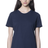 Royal Apparel 5120 Women's Relaxed Fit Short Sleeve Tee - Navy