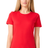 Royal Apparel 5120 Women's Relaxed Fit Short Sleeve Tee - Red