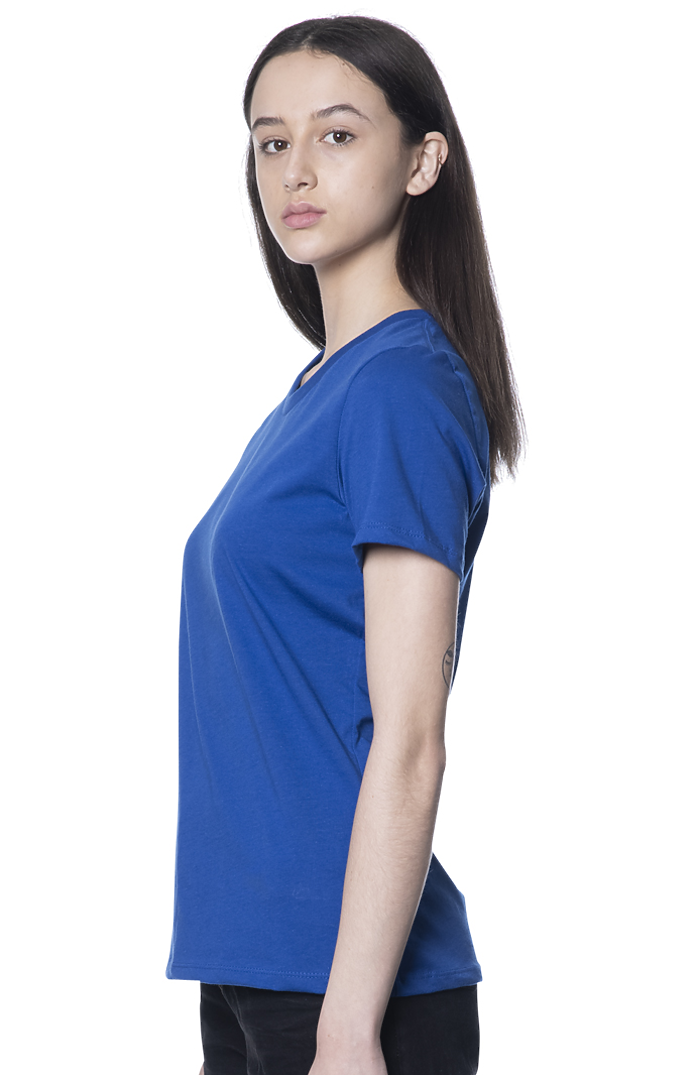 Royal Apparel 5120 Women's Relaxed Fit Short Sleeve Tee - Royal