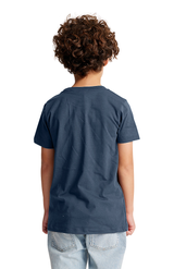 Royal Apparel 5121PD Youth Vintage Pigment Dyed Tee - Blue Steel