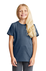 Royal Apparel 5121PD Youth Vintage Pigment Dyed Tee - Blue Steel