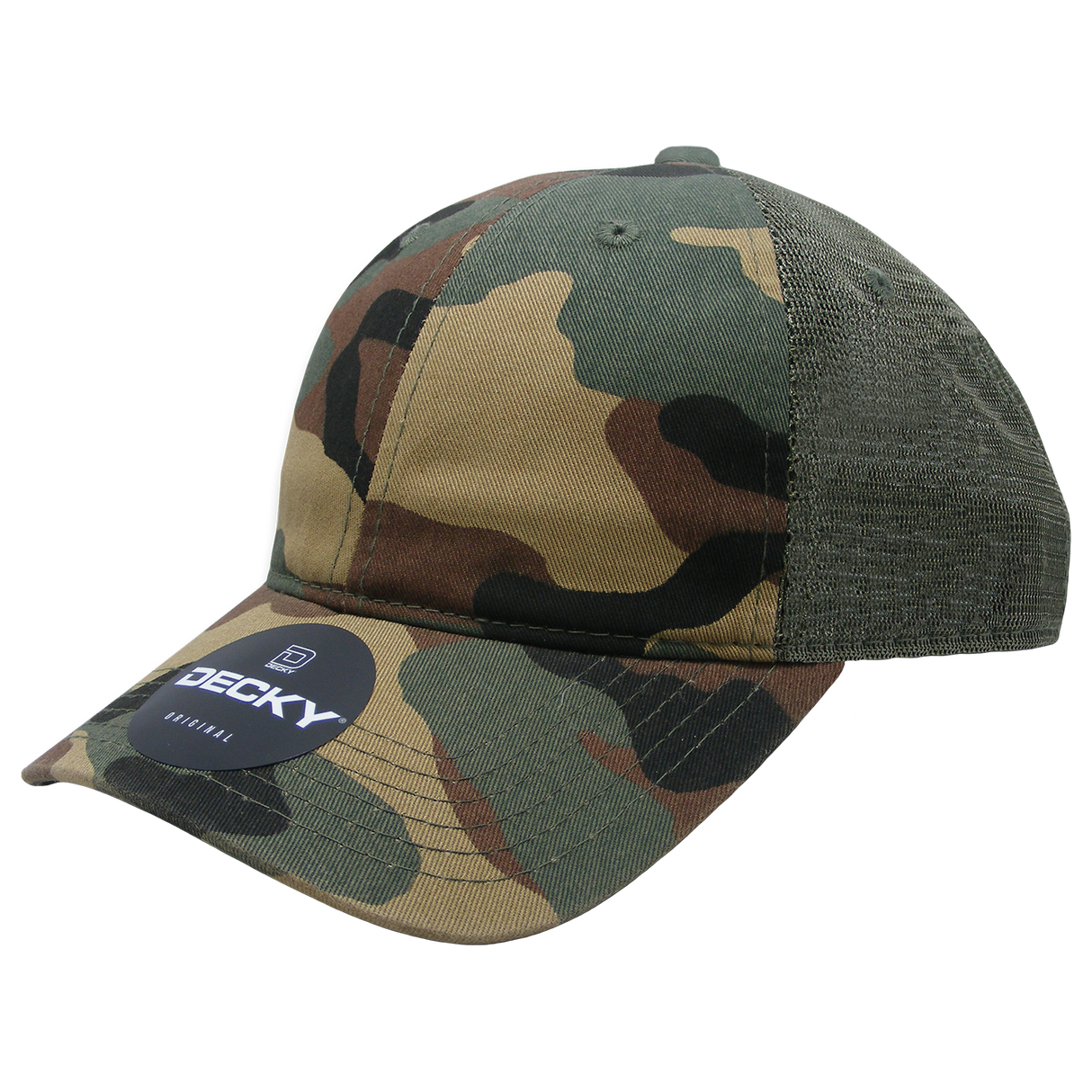 Decky Women's 6 Panel Low Profile Relaxed Cotton Trucker | Decky 5122