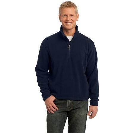 Mens Value Fleece 1/4-Zip Pullover Joe's USA XS True Navy