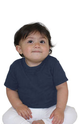Royal Apparel 5131ORG Infant Organic Short Sleeve Tee - Ocean