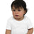 Royal Apparel 5131ORG Infant Organic Short Sleeve Tee - Salt