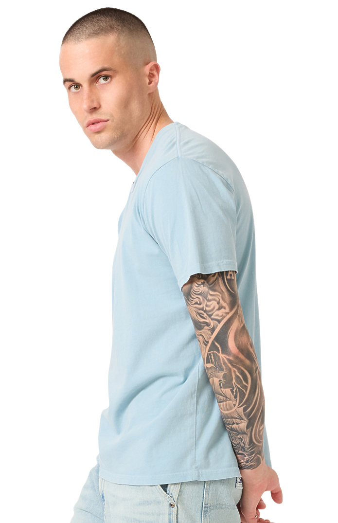 Royal Apparel 5151PD Unisex Vintage Pigment Dyed Tee - Bluestone