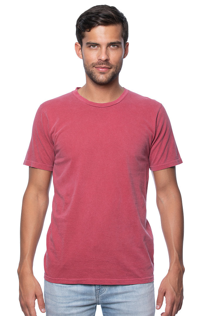Royal Apparel 5151PD Unisex Vintage Pigment Dyed Tee - Brick