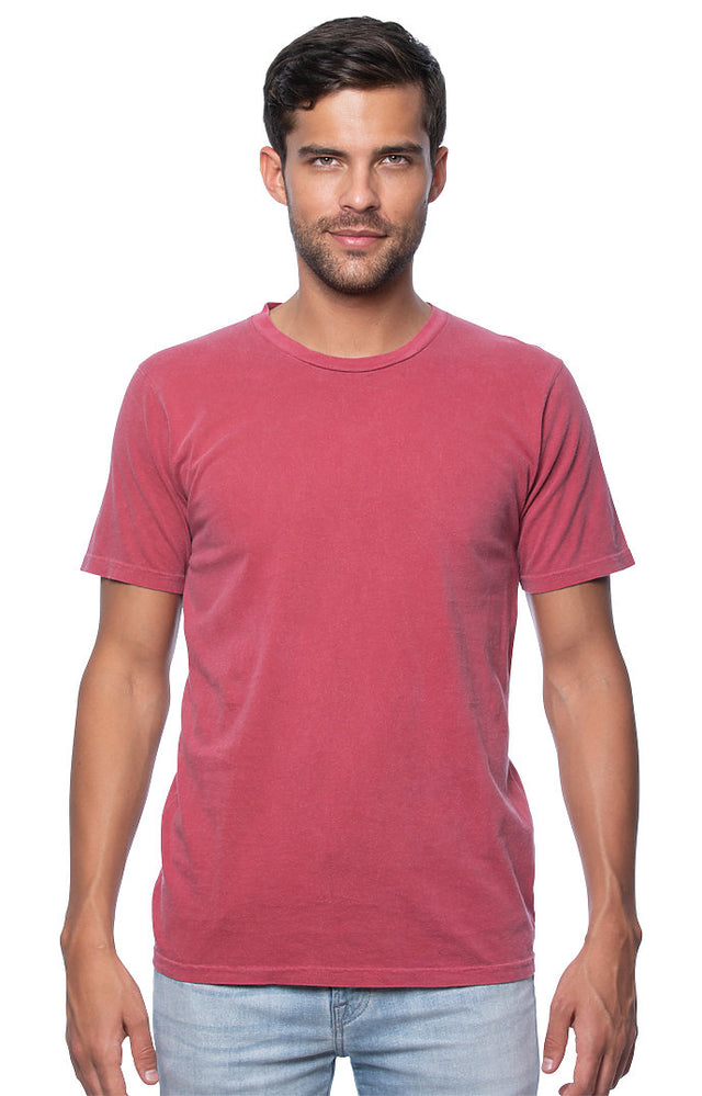 Royal Apparel 5151PD Unisex Vintage Pigment Dyed Tee - Brick