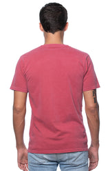 Royal Apparel 5151PD Unisex Vintage Pigment Dyed Tee - Brick