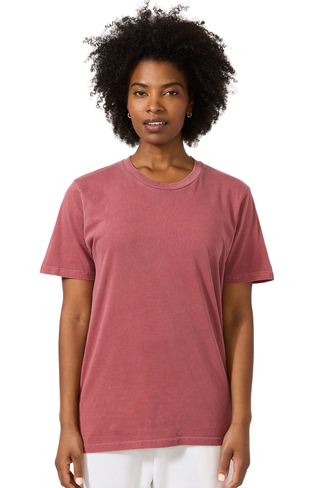 Royal Apparel 5151PD Unisex Vintage Pigment Dyed Tee - Brick