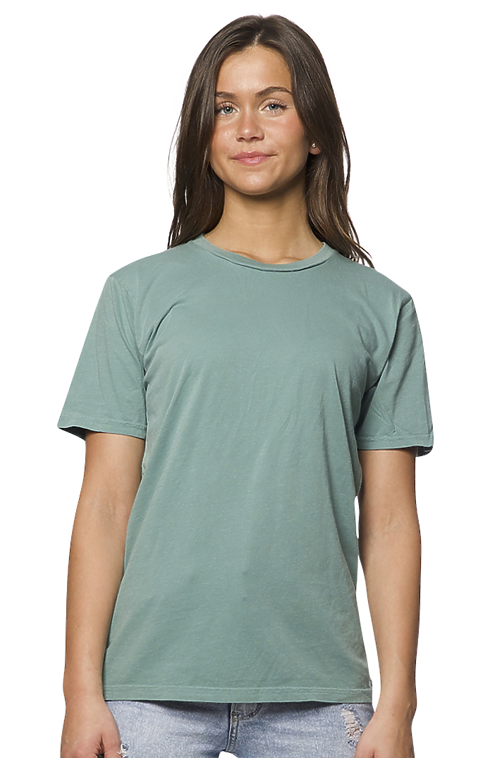 Royal Apparel 5151PD Unisex Vintage Pigment Dyed Tee - Fern