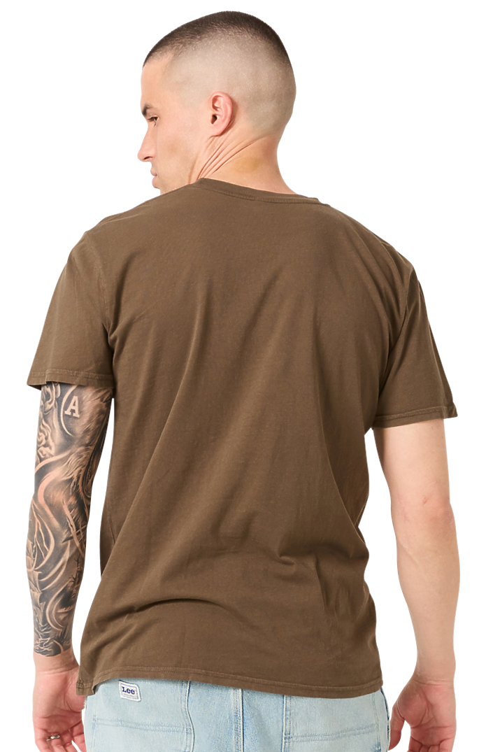 Royal Apparel 5151PD Unisex Vintage Pigment Dyed Tee - Java
