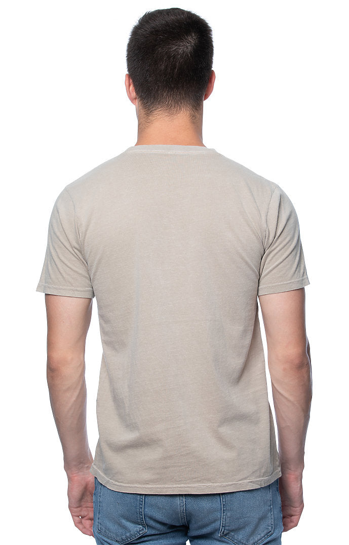 Royal Apparel 5151PD Unisex Vintage Pigment Dyed Tee - Khaki